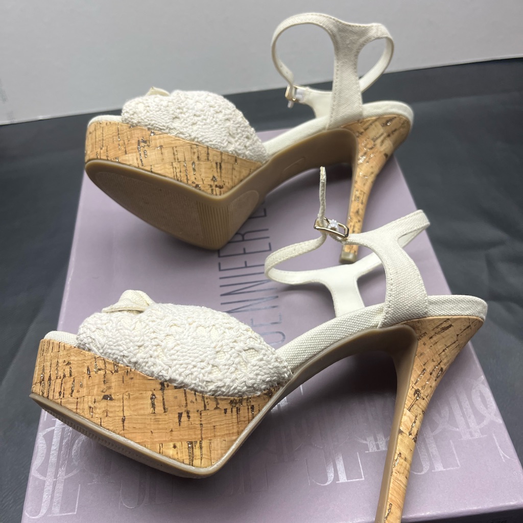 Jennifer Lopez Heels  Size  65  Brand New In Box